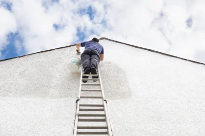 Peinture extérieure à Langesse — façades et ravalement